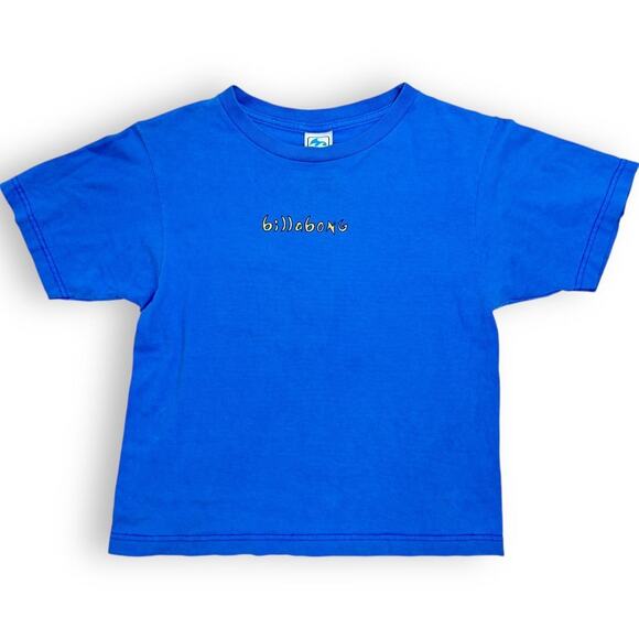 Vintage Billabong Surfwear Tee Blue Y2K Wave Graphic 90s Skater Retro T Shirt XS - Picture 2 of 8